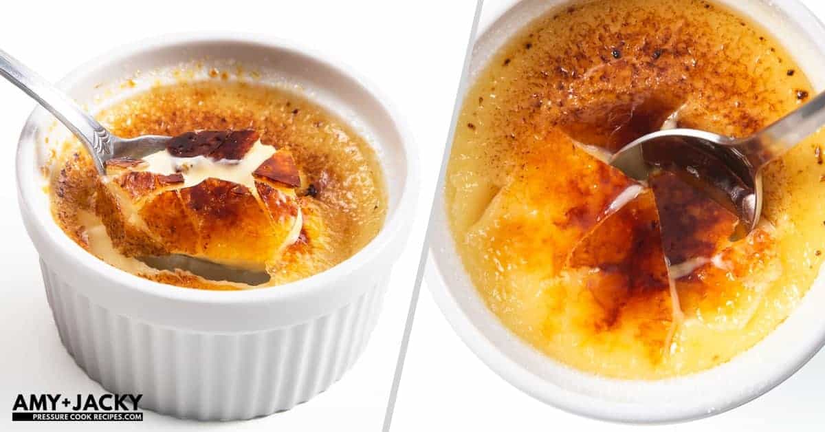 Instant Pot Crème Brûlée: The Easiest 4-Ingredient Recipe